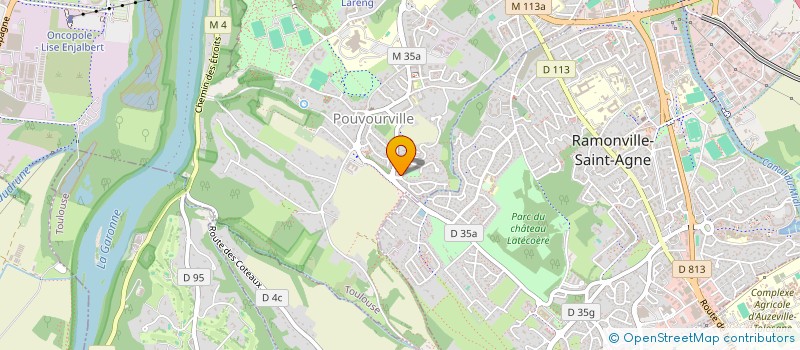 localisation de l'entreprise MONSIEUR FREDERIC SOURISSEAU à TOULOUSE
