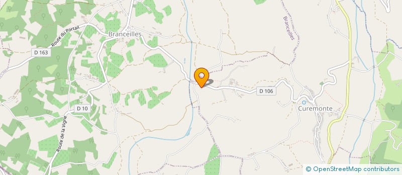 localisation de l'entreprise MONSIEUR FREDERIC SOURZAC  SAILLAC