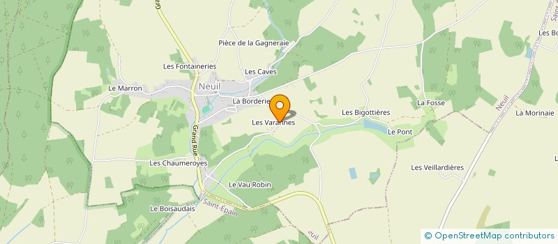 localisation de l'entreprise MONSIEUR FREDERIC SOUSA QUEIROZ  NEUIL