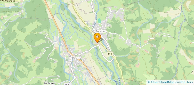 localisation de l'entreprise MONSIEUR FREDERIC SOUSSENS  ORDIZAN
