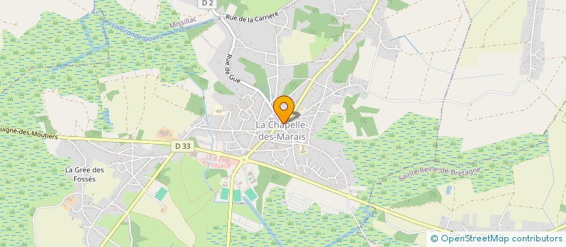 localisation de l'entreprise MONSIEUR FREDERIC SOUTON à LA CHAPELLE-DES-MARAIS
