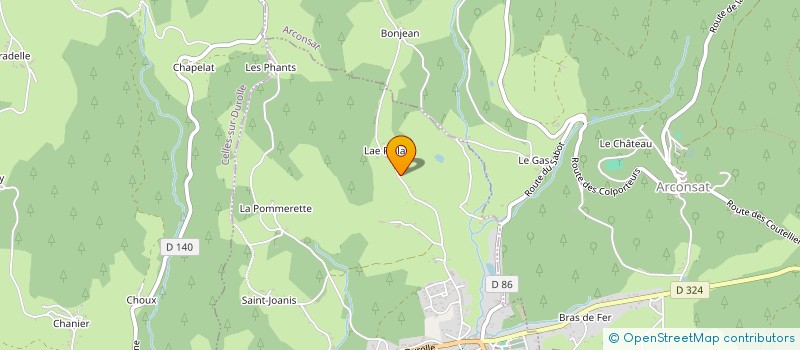 localisation de l'entreprise MONSIEUR FREDERIC SOYER  CHAMALIERES