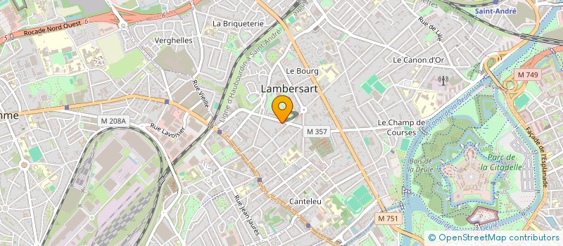localisation de l'entreprise MONSIEUR FREDERIC SOYEZ à LAMBERSART
