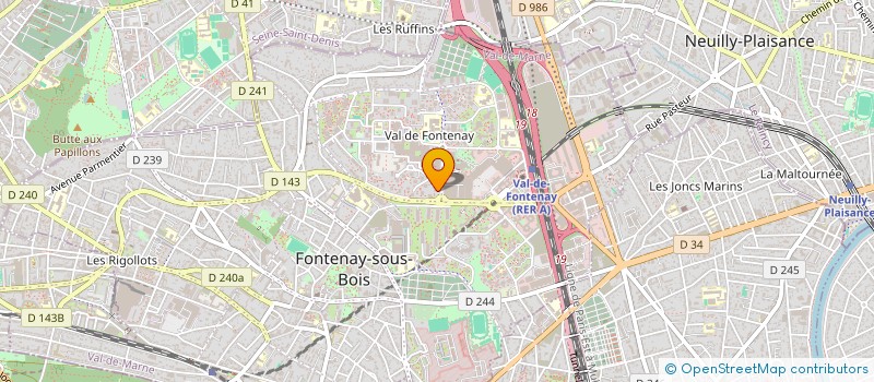 localisation de l'entreprise MONSIEUR FREDERIC SPATAFORA à FONTENAY-SOUS-BOIS