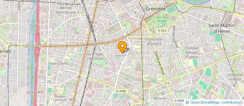 localisation de l'entreprise MONSIEUR FREDERIC SPOTO  GRENOBLE