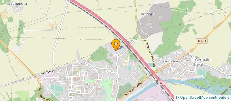 localisation de l'entreprise MONSIEUR FREDERIC SRUN  MONTEREAU-FAULT-YONNE