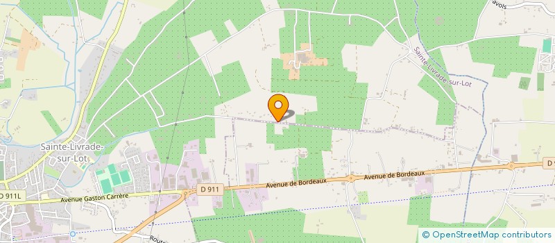 localisation de l'entreprise MONSIEUR FREDERIC STANEGRIE  SAINTE LIVRADE SUR LOT