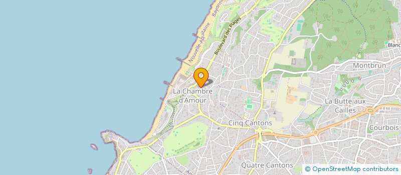 localisation de l'entreprise MONSIEUR FREDERIC STASZEWSKI  ANGLET