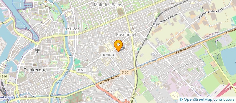 localisation de l'entreprise MONSIEUR FREDERIC STEEN à DUNKERQUE