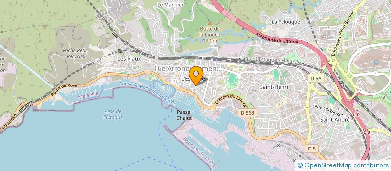 localisation de l'entreprise MONSIEUR FREDERIC STEFANOU à MARSEILLE