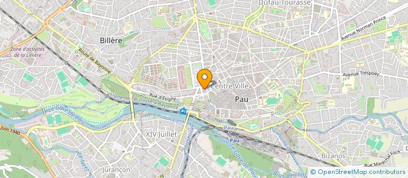 localisation de l'entreprise MONSIEUR FREDERIC STEVEN CENS à PAU