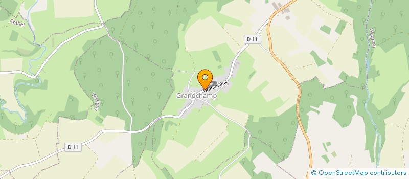 localisation de l'entreprise MONSIEUR FREDERIC STEVENIN  SIGNY-L'ABBAYE