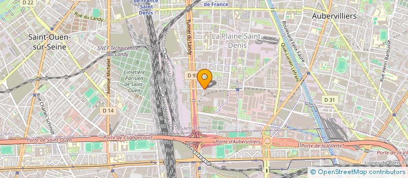 localisation de l'entreprise MONSIEUR FREDERIC STRAUSS à SAINT-DENIS