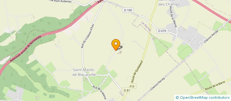 localisation de l'entreprise MONSIEUR FREDERIC STRIGA  SAINT-MARDS-DE-BLACARVILLE