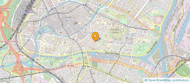 localisation de l'entreprise MONSIEUR FREDERIC STRUB à STRASBOURG