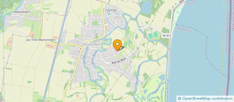 localisation de l'entreprise MONSIEUR FREDERIC STUTZMANN  PLOBSHEIM