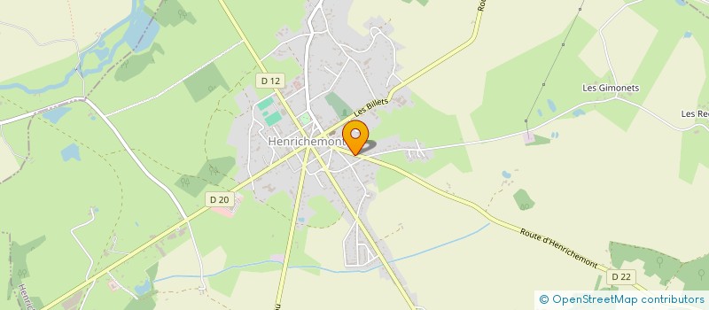 localisation de l'entreprise MONSIEUR FREDERIC SUINOT  HENRICHEMONT