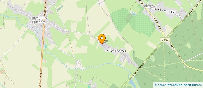 localisation de l'entreprise MONSIEUR FREDERIC SULMON à LOUVIGNIES-QUESNOY