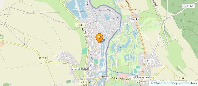 localisation de l'entreprise MONSIEUR FREDERIC SUSLAMARE-MIGNARD  IVRY-LA-BATAILLE