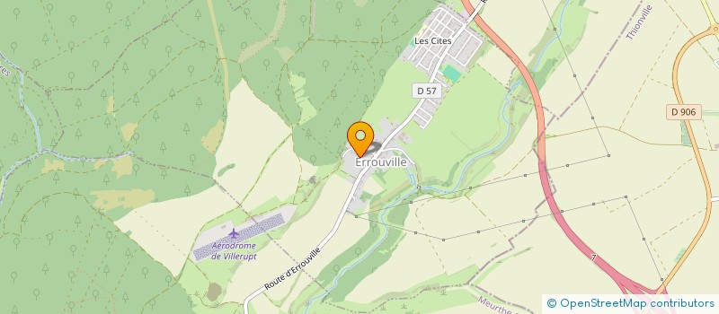 localisation de l'entreprise MONSIEUR FREDERIC SZESZOL  ERROUVILLE