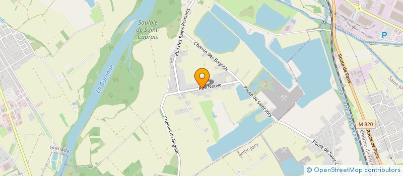 localisation de l'entreprise MONSIEUR FREDERIC TAILLEFER  GRENADE