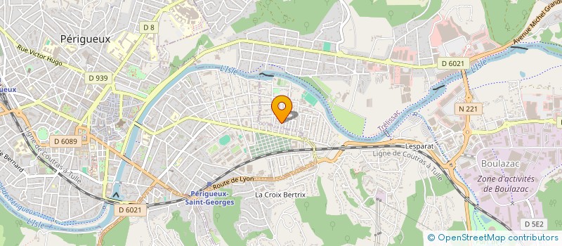 localisation de l'entreprise MONSIEUR FREDERIC TALLON à BOULAZAC ISLE MANOIRE