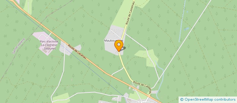 localisation de l'entreprise MONSIEUR FREDERIC TAMARELLE  SALAUNES