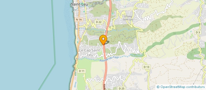 localisation de l'entreprise MONSIEUR FREDERIC TANGAMOUTOU  SAINT-LEU