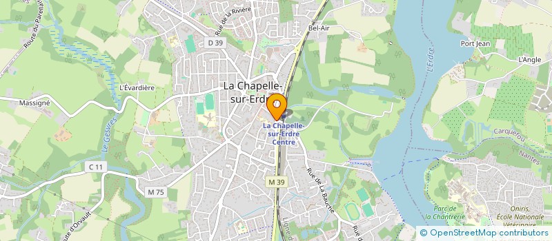 localisation de l'entreprise MONSIEUR FREDERIC TAOUFIK CHERIF à LA CHAPELLE-SUR-ERDRE