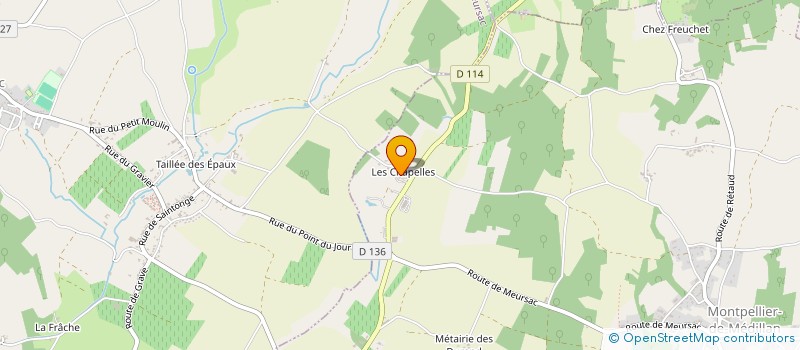 localisation de l'entreprise MONSIEUR FREDERIC TARD à MONTPELLIER-DE-MEDILLAN