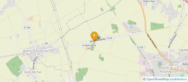 localisation de l'entreprise MONSIEUR FREDERIC TARDY à BEAUNE-LA-ROLANDE