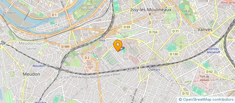 localisation de l'entreprise MONSIEUR FREDERIC TARPINYAN à ISSY-LES-MOULINEAUX