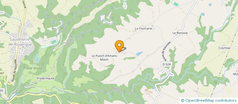 localisation de l'entreprise MONSIEUR FREDERIC TASSANO  QUINS