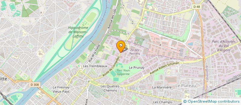 localisation de l'entreprise MONSIEUR FREDERIC TEIXEIRA MACHADO  SARTROUVILLE