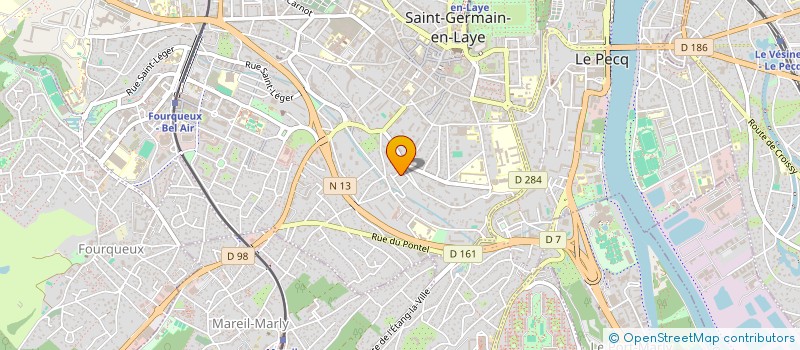localisation de l'entreprise MONSIEUR FREDERIC TEMIN à SAINT-GERMAIN-EN-LAYE