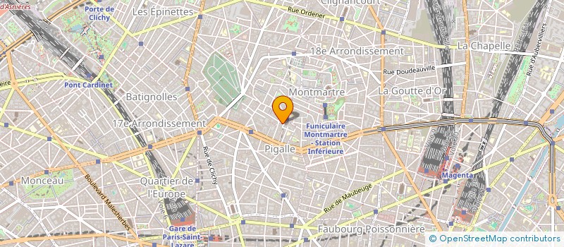 localisation de l'entreprise MONSIEUR FREDERIC TENDRON  PARIS