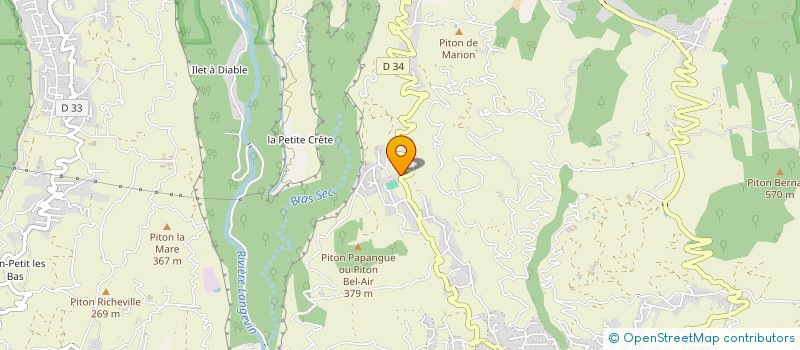 localisation de l'entreprise MONSIEUR FREDERIC TERGEMINA  SAINT-JOSEPH