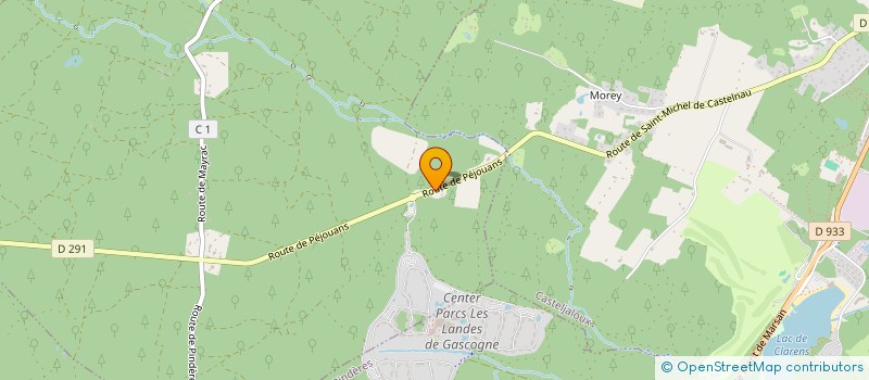 localisation de l'entreprise MONSIEUR FREDERIC TESTET  BEAUZIAC