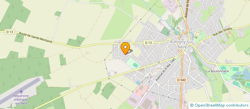 localisation de l'entreprise MONSIEUR FREDERIC THAO  AUBIGNY-SUR-NERE