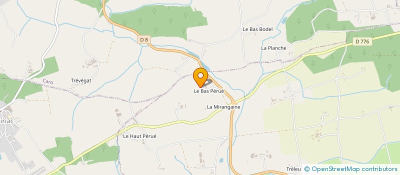 localisation de l'entreprise MONSIEUR FREDERIC THETIOT à RUFFIAC