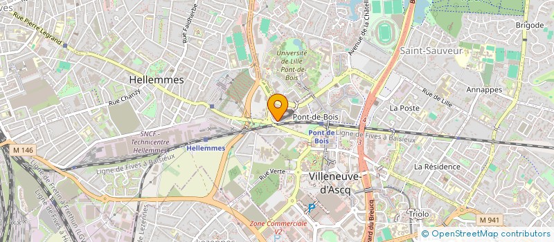 localisation de l'entreprise MONSIEUR FREDERIC THEVENET  MONS-EN-BARUL