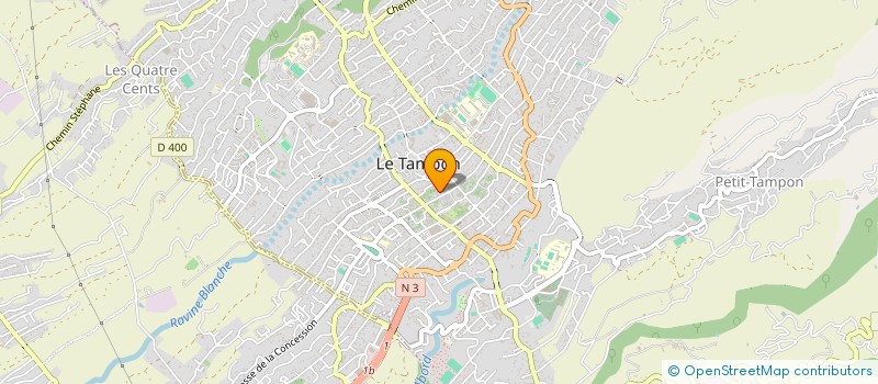 localisation de l'entreprise MONSIEUR FREDERIC THIALLET  LE TAMPON