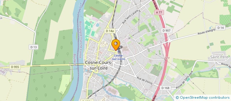 localisation de l'entreprise MONSIEUR FREDERIC THIRION à COSNE-COURS-SUR-LOIRE