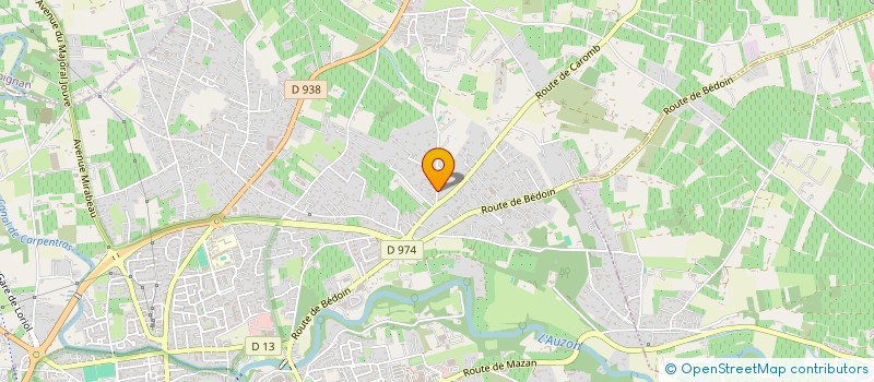 localisation de l'entreprise MONSIEUR FREDERIC THOM à CARPENTRAS