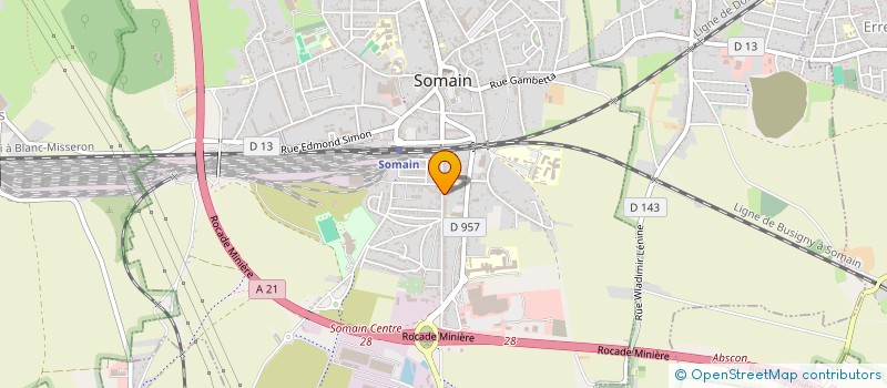 localisation de l'entreprise MONSIEUR FREDERIC THOMAS à SOMAIN