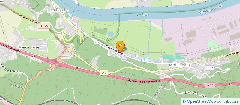 localisation de l'entreprise MONSIEUR FREDERIC THOMAS  MOULINEAUX