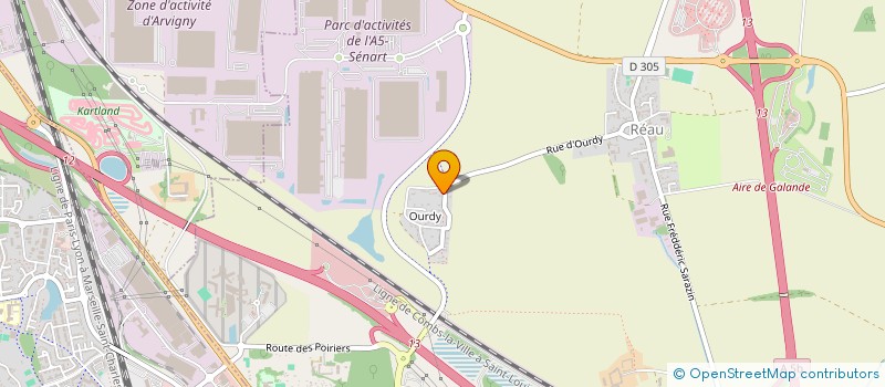 localisation de l'entreprise MONSIEUR FREDERIC THOMAS  REAU