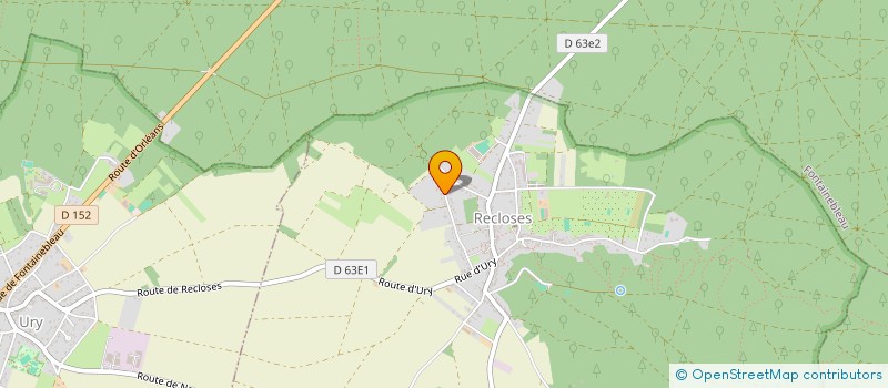 localisation de l'entreprise MONSIEUR FREDERIC THOMAS  RECLOSES