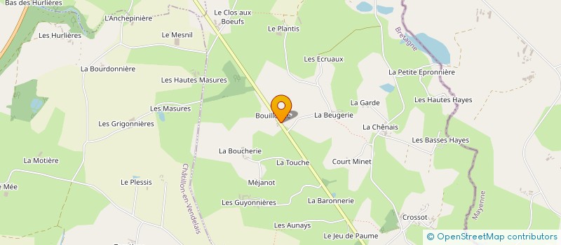 localisation de l'entreprise MONSIEUR FREDERIC THOUIN  PRINCE