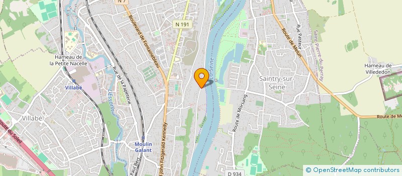 localisation de l'entreprise MONSIEUR FREDERIC TIAMA  CORBEIL-ESSONNES